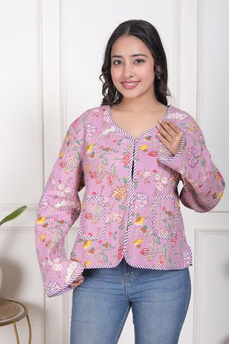 Quilted Crop Jackets