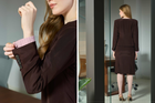 Silk Peplum Blouse, Pintuck-Panelled Skirt & Jacket Set