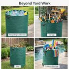 Large 270L Reusable Leaf & Garden Waste Bag – PP Woven, Tear-Resistant, Reinforced Handles