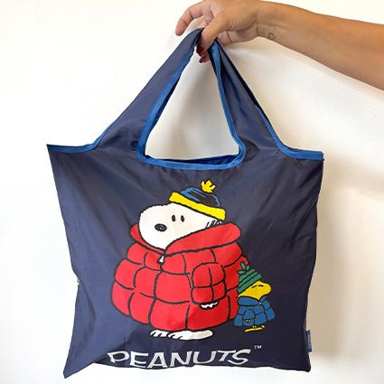 SNOOPY PUFFER ECO SHOPPER