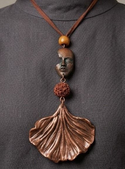 Copper Electroform on Clay