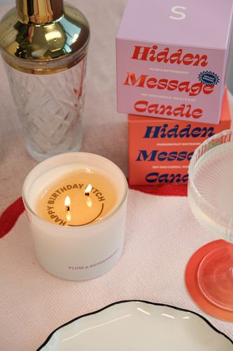 Hidden Message Candle