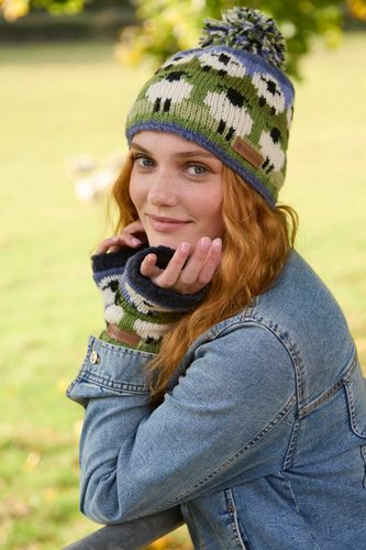 Flock of Sheep Bobble Beanie