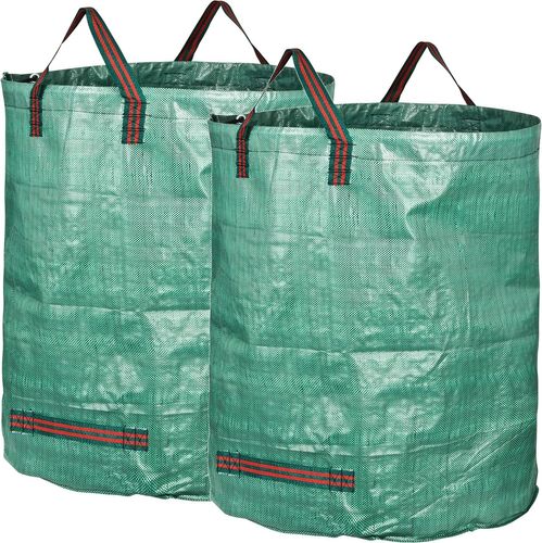 Biodegradable Garden Waste Bags – Large Capacity Leaf Collection Bags for Autumn Garden Tidy