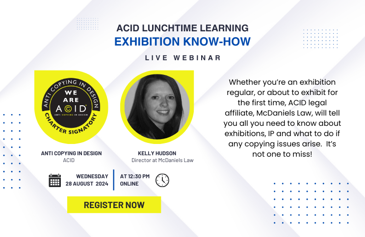 ACID Live Webinar: Exhibition Know-How