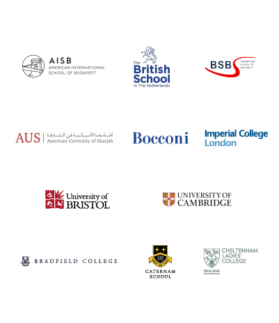 Logos of companies attending Bett UK