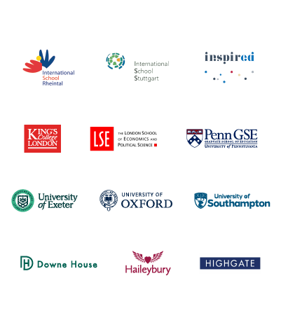 Logos of companies attending Bett UK