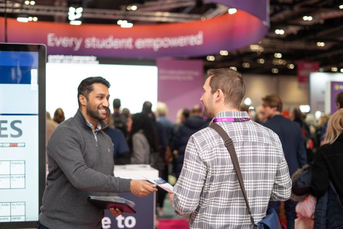 A chance encounter at Bett UK 2024.