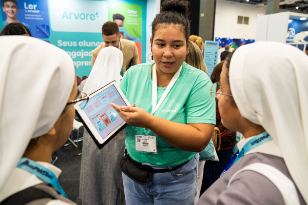 Área de exposição da Jornada Bett Nordeste