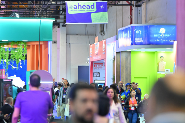 Área de exposição do Ahead 2025