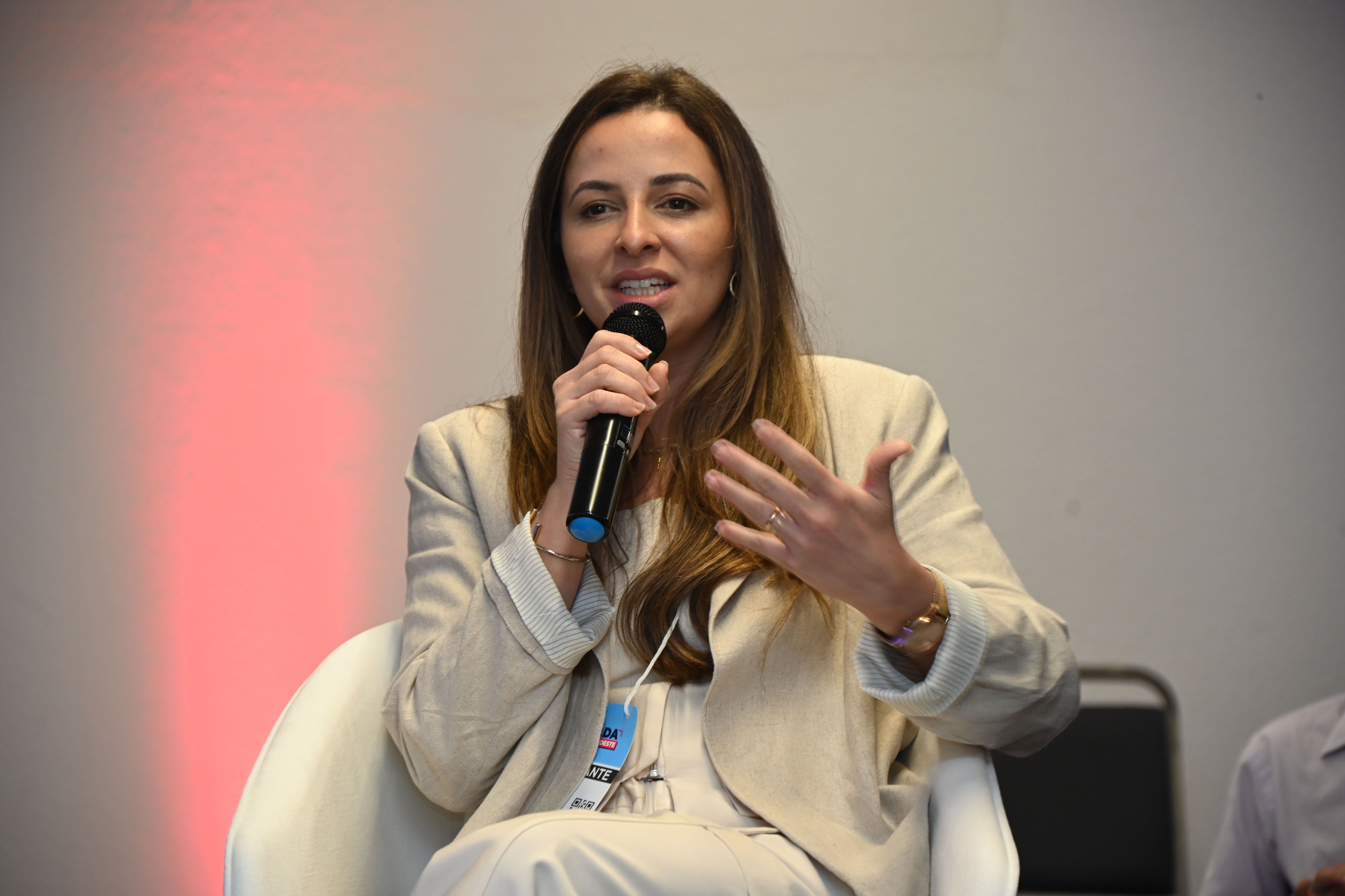 Rafaella Cursino na Jornada Bett