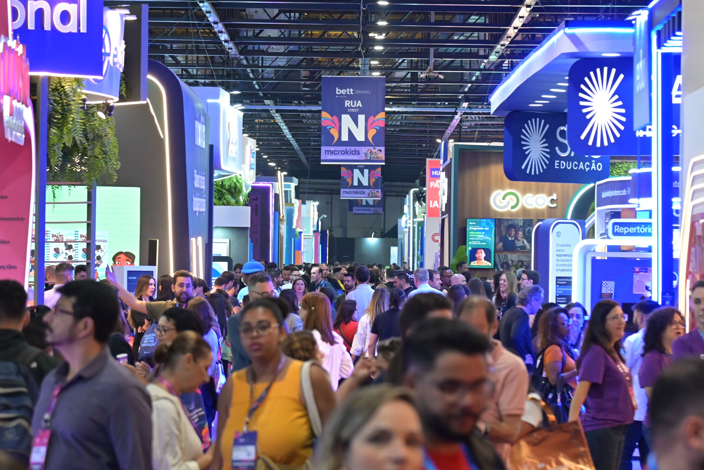 Exposi&ccedil;&atilde;o na Bett Brasil