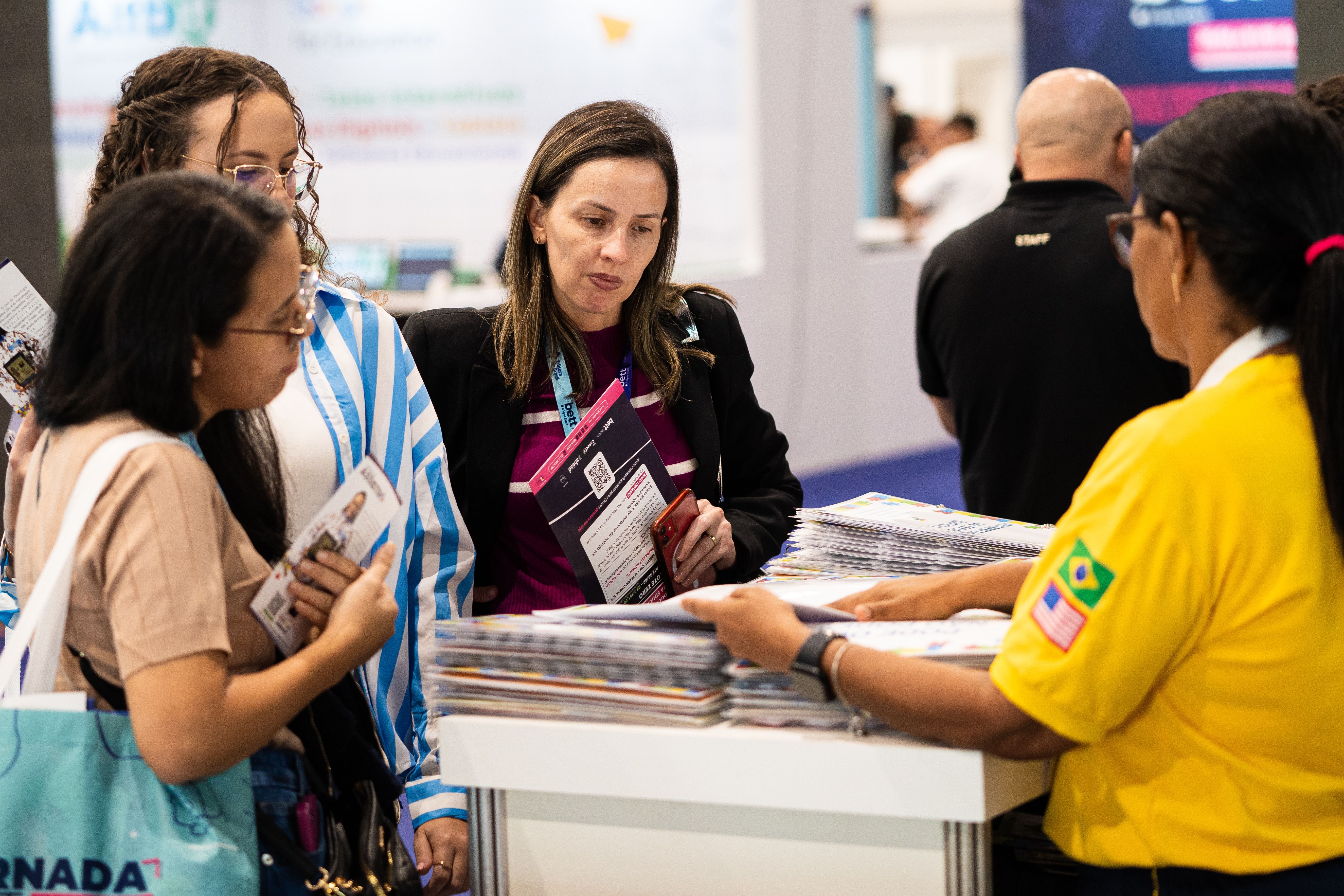 Área de exposição da Jornada 2025