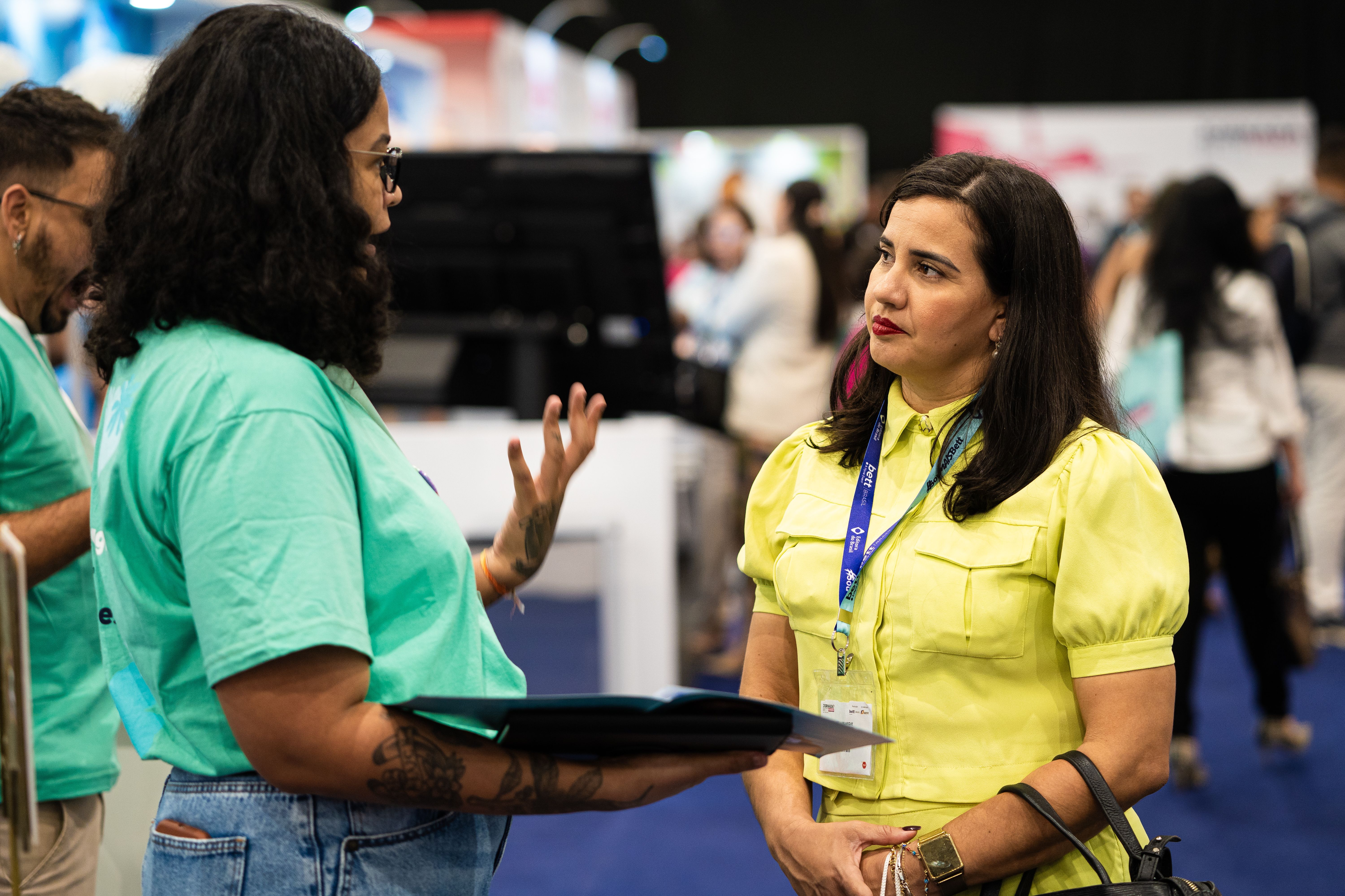 Área de exposição - Jornada Bett - 2025