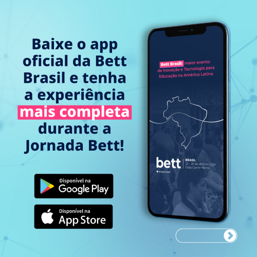 Baixe o aplicativo oficial da Jornada Bett Nordeste