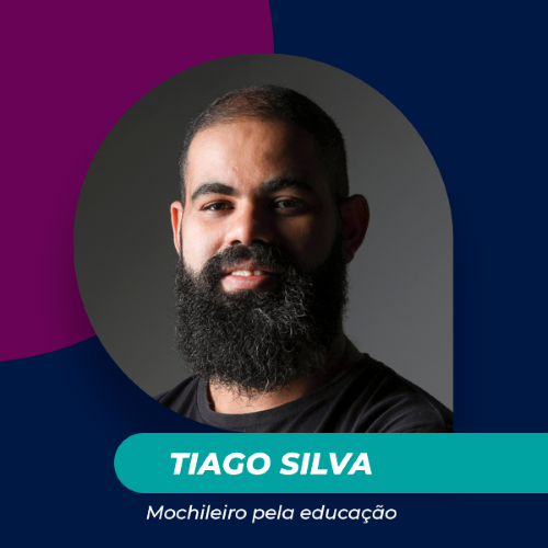 “Os livros têm o poder de transformar vidas”, afirma Tiago Silva, criador do projeto “Mochileiro pela Educação”