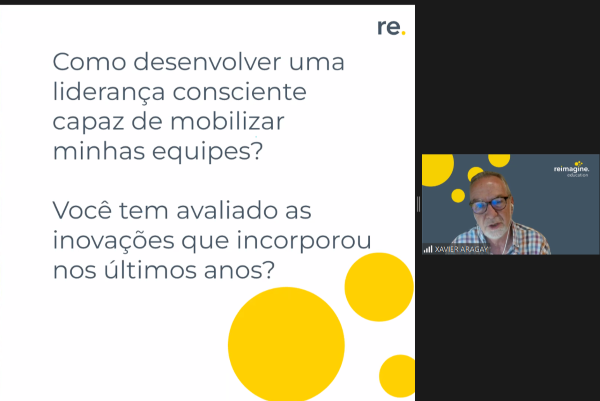 “É preciso sonhar com um novo futuro educacional”, disse Xavier Aragay durante o Bett Meeting - Fórum de Gestores