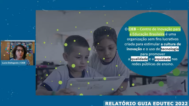 CIEB realiza o lan&ccedil;amento do Relat&oacute;rio Guia Edutec 2022