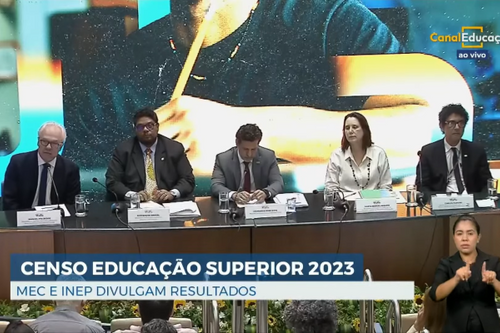 MEC e Inep divulgam resultado do Censo Superior 2023