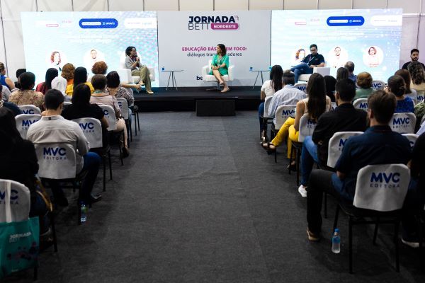 Durante dois dias, Jornada Bett Nordeste promoveu debates em torno do tema “Educa&ccedil;&atilde;o B&aacute;sica em Foco: Di&aacute;logos Transformadores”