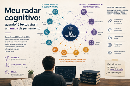 Meu radar cognitivo: quando 15 textos viram um mapa de pensamento