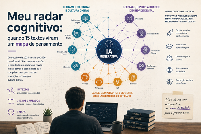 Meu radar cognitivo: quando 15 textos viram um mapa de pensamento