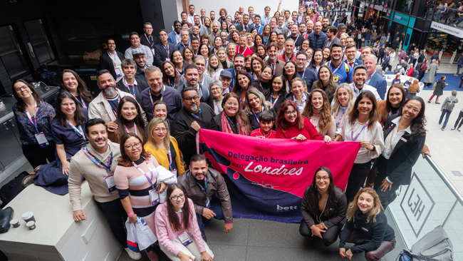 Delega&ccedil;&atilde;o Bett UK leva mais de 300 brasileiros a Londres e traz aprendizados para fortalecer a educa&ccedil;&atilde;o no Brasil