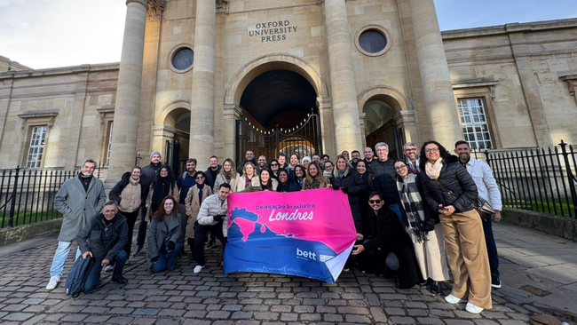 Delega&ccedil;&atilde;o Bett UK 2026 se prepara para imers&atilde;o educacional em Londres na pr&oacute;xima semana