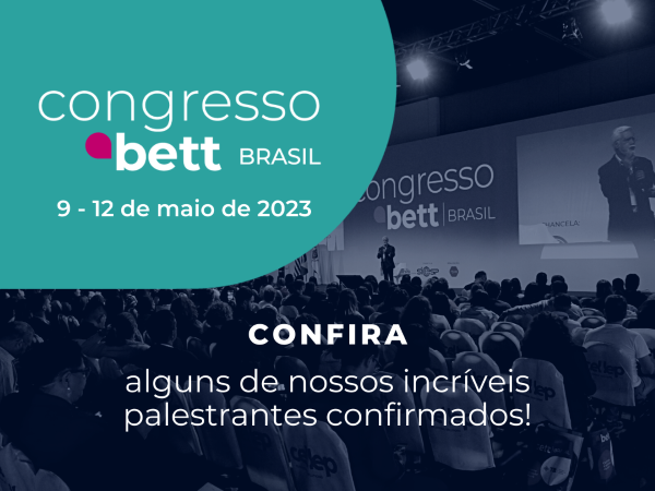 Cafu, Serginho Groisman, Augusto Cury, Martha Gabriel, Rene Silva, Telma Vinha, Rossandro Klinjey e Adriana F&oacute;z s&atilde;o alguns dos destaques do Congresso Bett Brasil