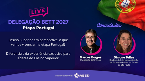 Delega&ccedil;&atilde;o Bett Brasil amplia roteiro europeu com agenda em Portugal