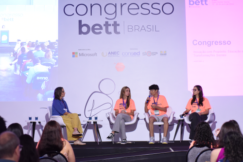 Protagonismo do estudante em alta na Bett Brasil 2024