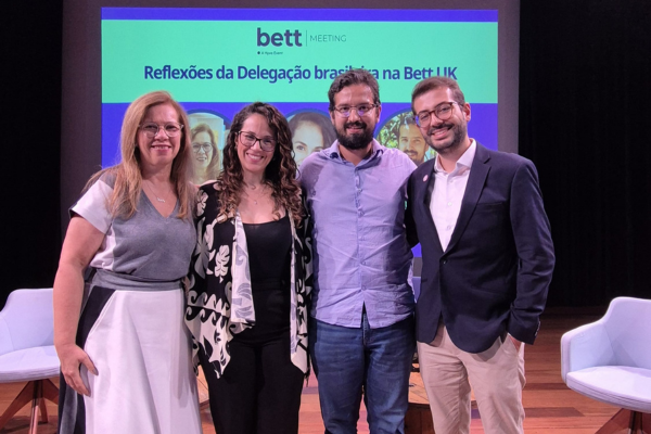 Evento promove reflex&otilde;es sobre a participa&ccedil;&atilde;o da delega&ccedil;&atilde;o brasileira na Bett Show UK, em Londres