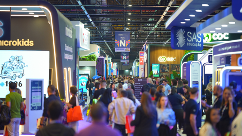 Bett Brasil 2026 transforma &aacute;rea de exposi&ccedil;&atilde;o em vitrine de tend&ecirc;ncias, neg&oacute;cios e experi&ecirc;ncias para o setor educacional