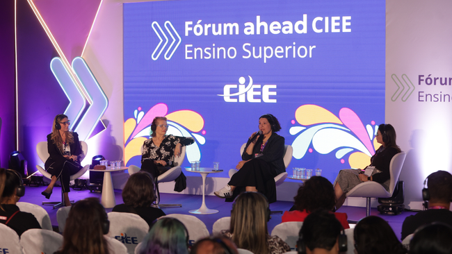 F&oacute;rum Ahead CIEE – Ensino Superior amplia debate sobre inova&ccedil;&atilde;o, trabalho e futuro das universidades na Bett Brasil