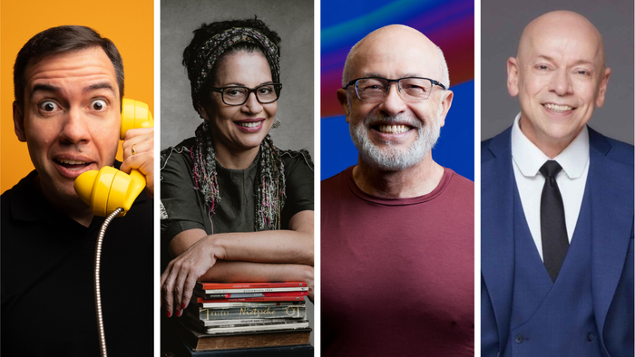 João Branco, Leandro Karnal, Viviane Mosé e Silvio Meira estão entre os palestrantes confirmados na Bett Brasil 2026