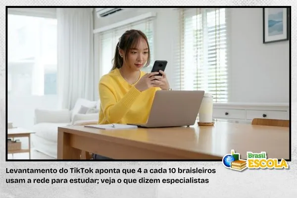 Levantamento do TikTok indica que 4 a cada 10 brasileiros utilizam a rede para estudar; saiba o que dizem especialistas