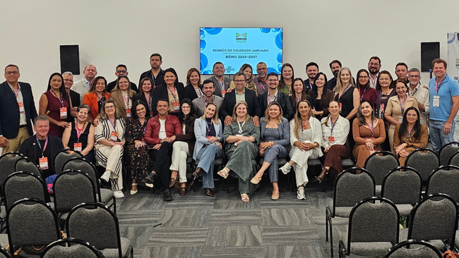 Undime realiza Reuni&atilde;o de Colegiado Ampliado durante a Bett Brasil 2026, em S&atilde;o Paulo