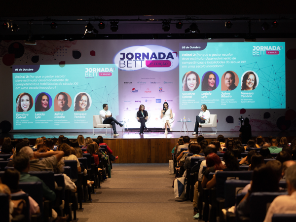 Jornada Bett Nordeste prop&otilde;e o di&aacute;logo sobre a educa&ccedil;&atilde;o b&aacute;sica brasileira; inscri&ccedil;&otilde;es est&atilde;o abertas