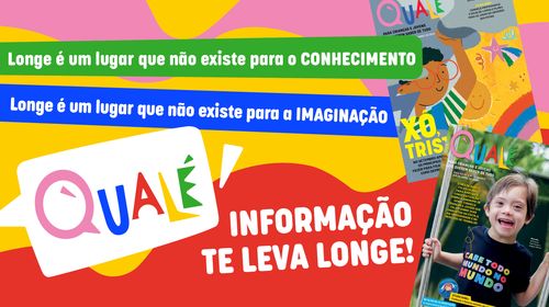 Revista Qualé apresenta jornalismo como ferramenta educacional na Bett Educar, maior evento de educação do Brasil
