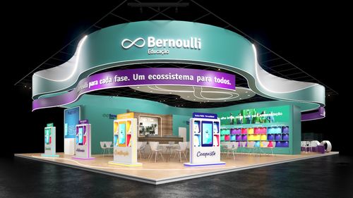 Arena de IA do Bernoulli Educação leva formação prática à Bett Brasil 2026