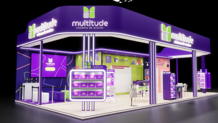 Multitude Sistema de Ensino aposta em experiência, escuta e interação com educadores na Bett Brasil 2026