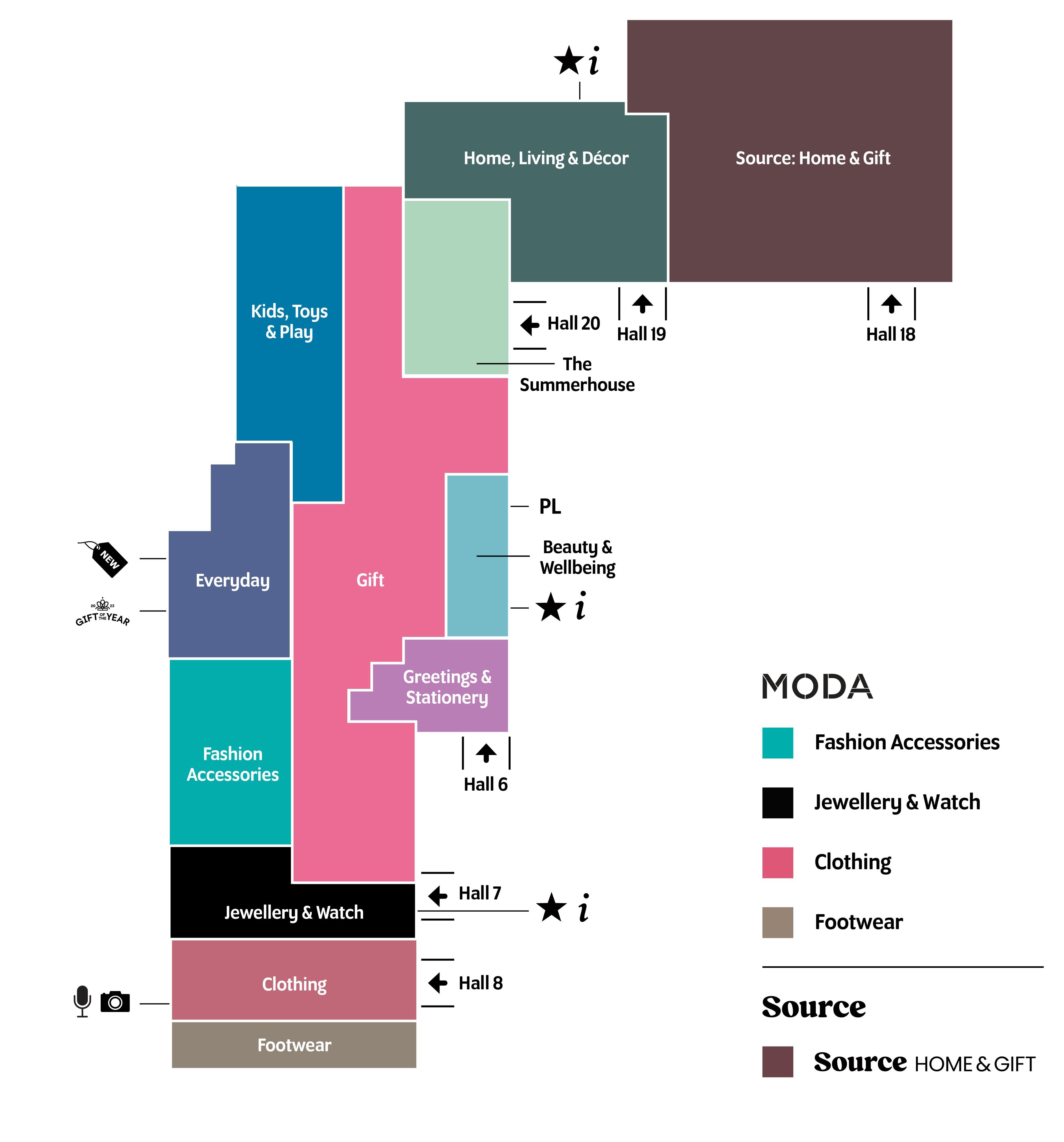 Moda at Spring Fair Floorplan