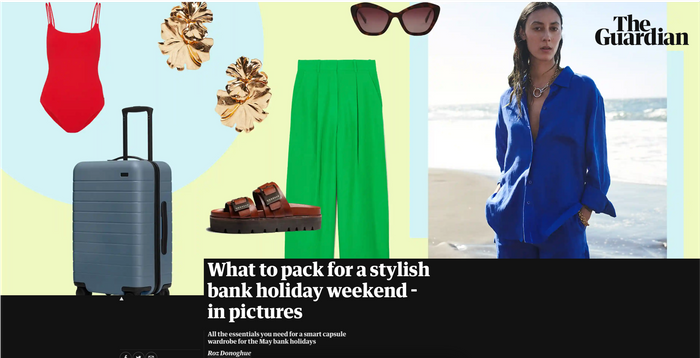 What to pack for a stylish bank holiday weekend - in pictures