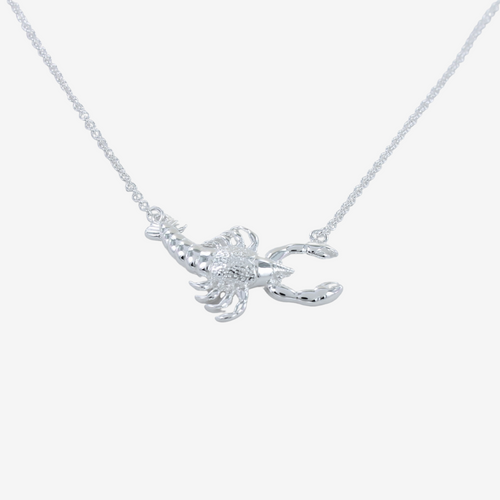 Sterling Silver Lobster Necklace