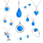 Beautiful Collection of Blue Opal Jewellery