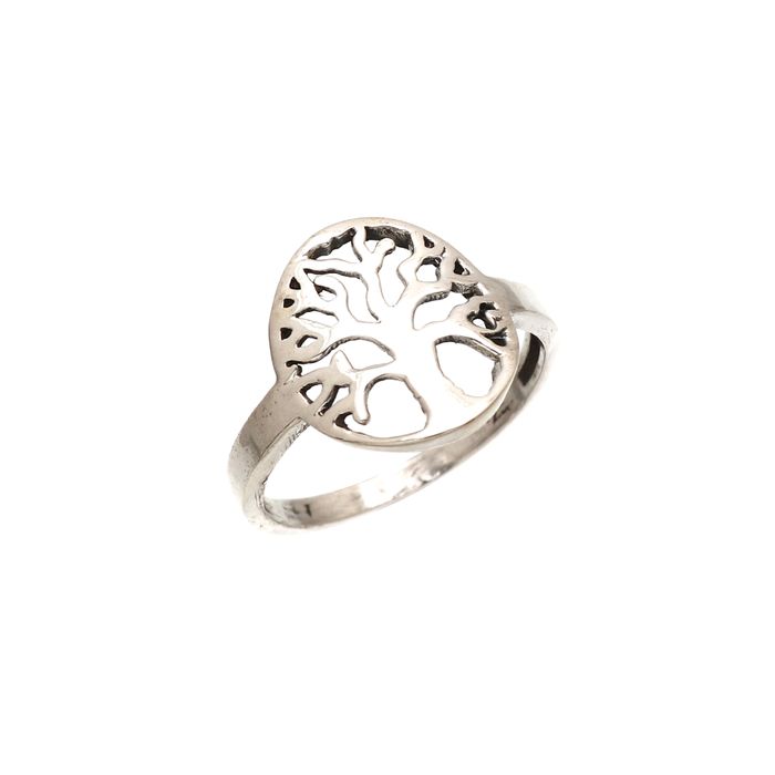 Tree of life/ Family Tree Ring in 925 Sterling Silver