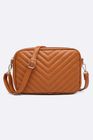 Women Zig zag zipper Cross Body Bag