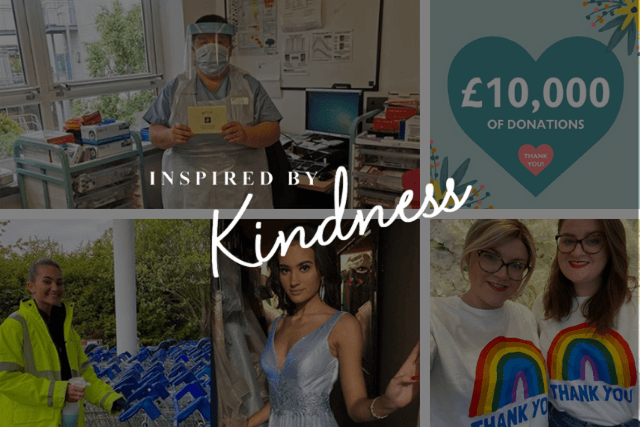 #InspiredByKindness: good news from the Moda community