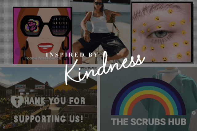 #InspiredByKindness: good news from the Moda community