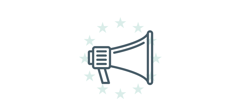 Build brand awareness by letting buyers know you want to do business in Europe